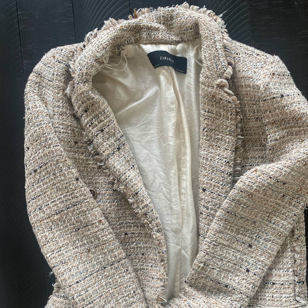 Zara jacket long.
